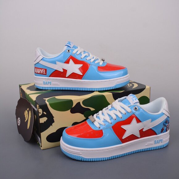 A Bathing Ape Bape Sta Marvel Comics Captain America - Picture 1 of 9